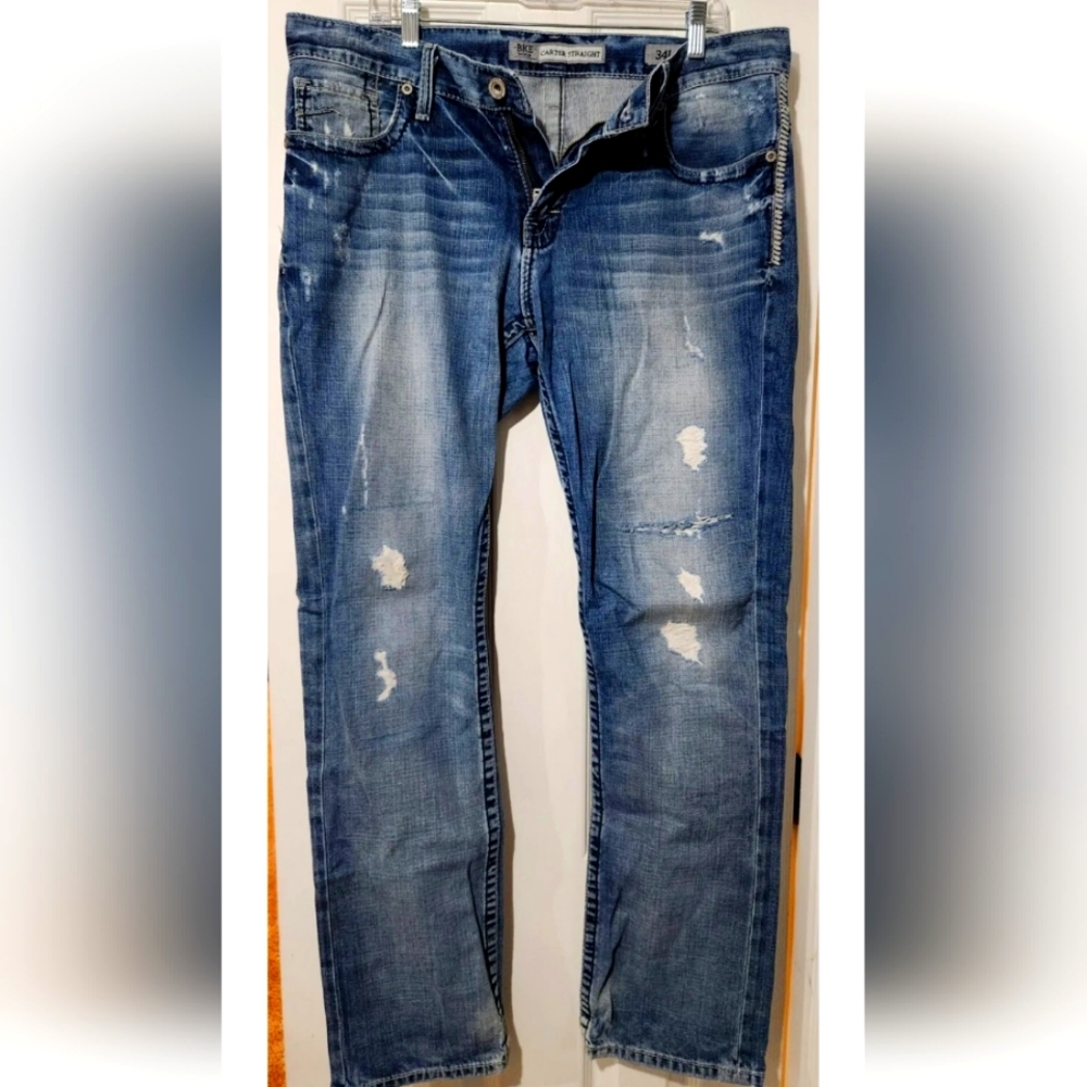 Bke Men's Jeans Carter Straight 34L